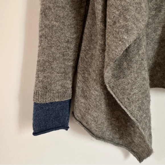 CASHMERE Open Front Cardigan - Picture 2 of 11